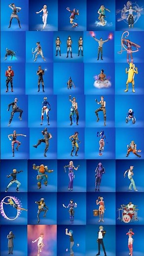 Every Fortnite Emote At Once…