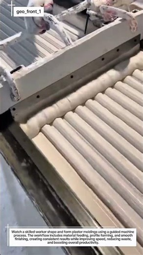 Precision Plaster Molding Process – Satisfying Factory Craftsmanship in Action