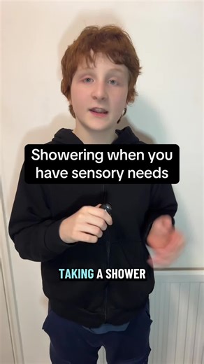 Sensory processing issues and showering often don’t mix. Ever wondered why? #neurodivergent #sensory #autistic