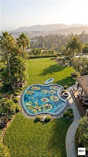 I Built an iPhone Logo Swimming Pool… And It’s INSANE 😳📱
