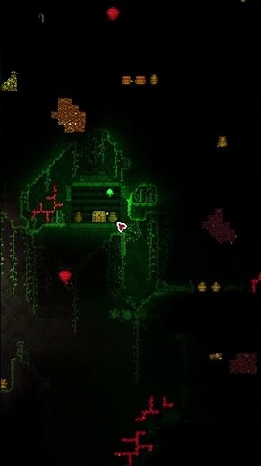 Jungle Chest Opening Gone Wrong #terraria #gameplay #shorts