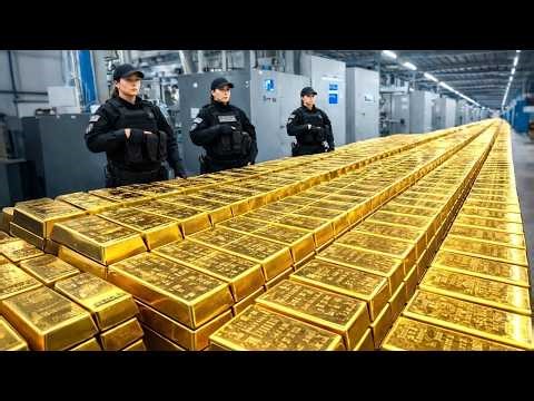 How GOLD is Made - How Gold is Formed in the Earth, Extracted from Mines and Processed in Industry