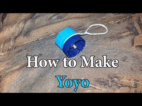 How to Make Yoyo With Bottle Caps at Home