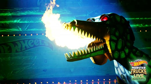 7 comments | Experience Hot Wheels Monster Trucks Live™ Glow Party™ in Baltimore at CFG Bank Arena on August 16th - 18th. See the all-new  HW 5-Alarm  light up the floor along with favorites Mega Wrex, Tiger Shark, Bigfoot, Bone Shaker, and Gunkster as they smash and crash and compete in epic monster truck battles. | Hot Wheels | Facebook