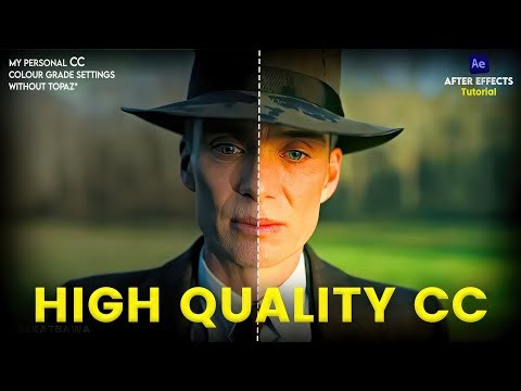 High Quality + Color Grade Tutorial | My Personal CC