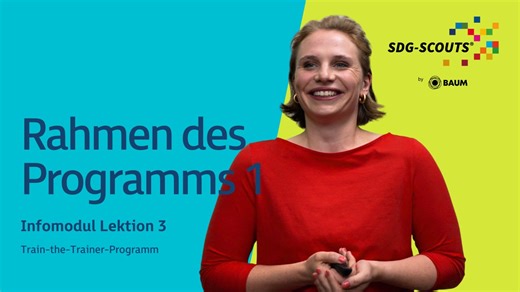 Infomodul Lektion 3: Rahmen des Programms 1