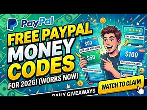 Free PayPal Money Working Codes 2026!
