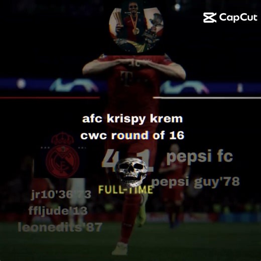 we won again but in afc krispy kreme cwc round of 16 now