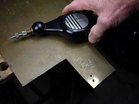 vintage BURGESS vibro-tool -- real time demonstration