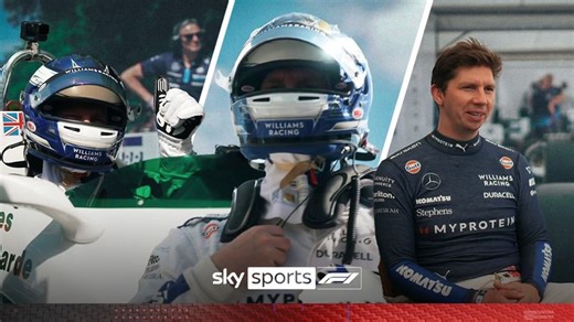 James Vowles lives his dream by driving Keke Rosberg's 1982 Championship winning car!