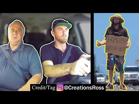 Picking Up a Hitchhiker While Test Driving a New Car Prank