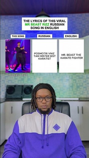The Lyrics Of This Viral Mr Beast Rizz Russian Song In English: MrBeast Rizz #shorts #mrbeast #viral