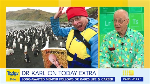 5.9K views · 52 reactions | WE LOVE DR KARL!  We chat with the man who puts the spice in Science all about his long-awaited memoir! #9Today | WATCH LIVE 5.30am | TODAY | Facebook