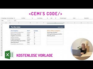 Excel Check-Box und dynamische Filter-Funktion in einer To-Do-Liste