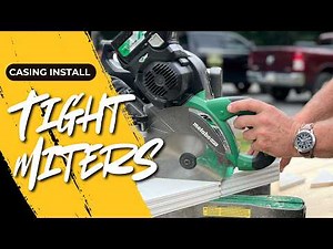 Install Door Trim with Perfect 45° Miters (Step-by-Step Guide)