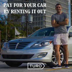 Help your car pay for itself: Make as much as $1000/mo renting it out on Turo. | Turo