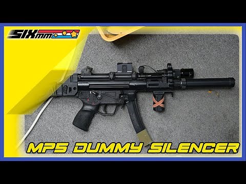 [5KU] RYDER 9-MP5 SILENCER[W/ CYMA MP5 AEG FLASH HIDER][BLK]