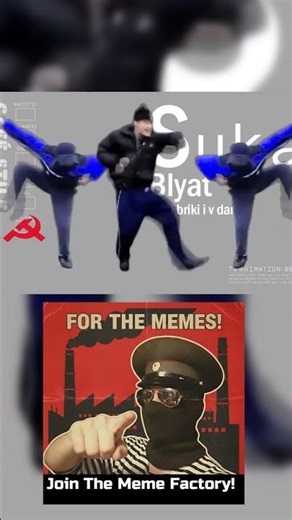 SUKA BLYAT meme! - Russian meme. very high effort yes. #meme #shorts #anime #slav