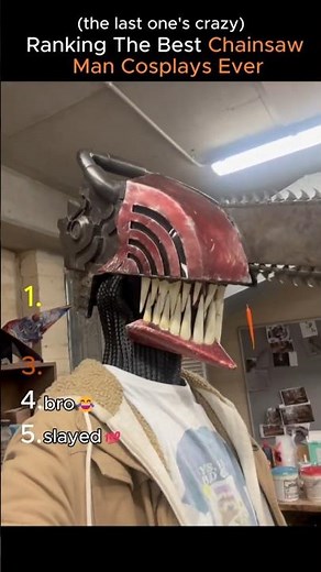 Ranking The Best Chainsaw Man Cosplays Ever #cosplay