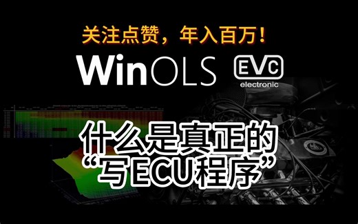 什么是真正的“写ECU程序”