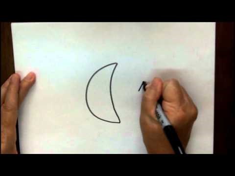 How to Draw Moon and Stars Step by Step Tutorial for Children