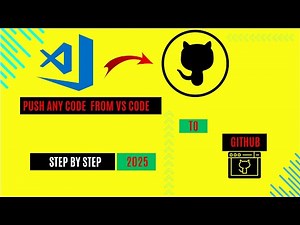 how to push code to github from visual studio(2025)