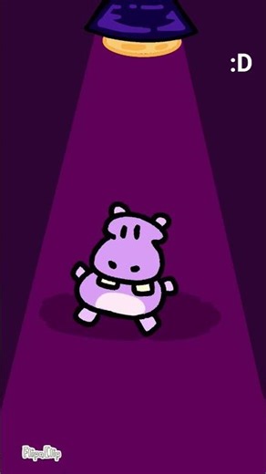 HIPPO 🦛 (first random video) #hippo #animation #funny