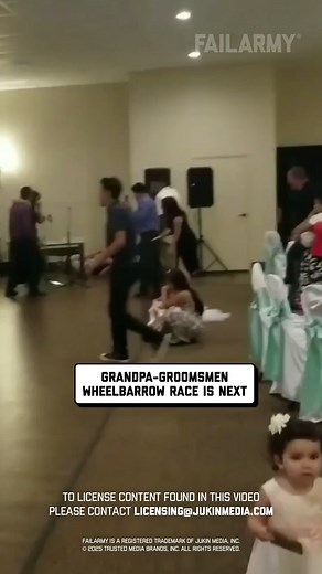 At some weddings, party favors must be earned... 😩 🤪 #couplegoals #wedding #theknot #fail | FailArmy