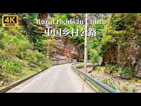 The Most Authentic Remote Mountain Road in Southern Fengdu Chongqing 4K Drive