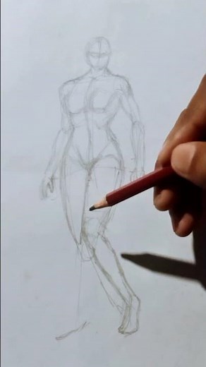 Day 22/100 female anatomy rough sketch prectice