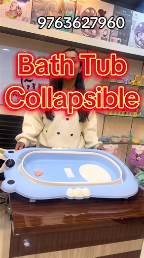 High quality, collapsible baby bath tub is available in our store. This set makes bathing a baby stress free for parents and comfortable for baby. To make baby bath time fun and bonding time, you must try this. Message us to order or visit our store located at NBTC, kalanki, shop number 2085. #babybathtub #babyhygiene #newmom #babyshop #fyp