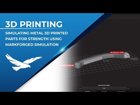 3D Printing Thursday: Simulating Metal 3D Printed Parts for Strength using Markforged Simulation