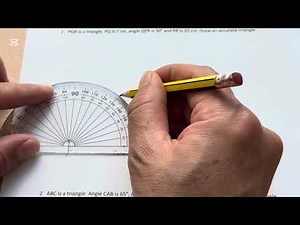 Drawing triangles