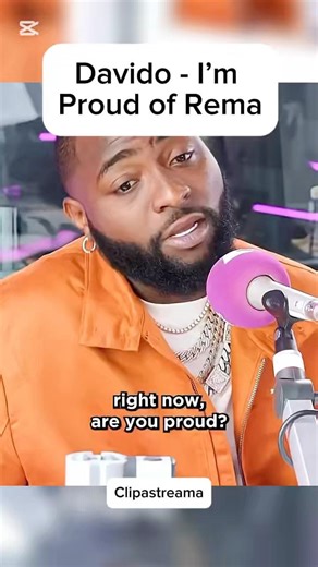 Davido - I'm Proud of Rema #Davido #Rema #Fyp #Goviral