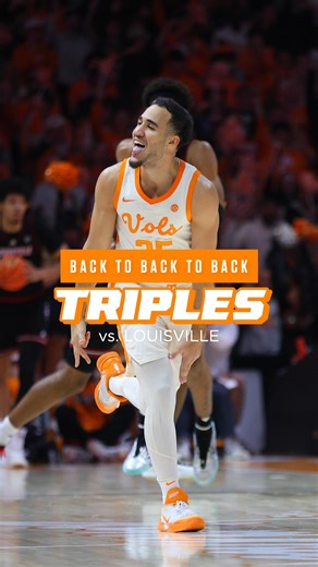 Tennessee Basketball on Instagram: "bang bangg banggg"
