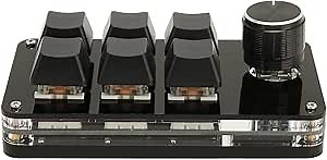 Amazon.com: 6 Key Mini, DIY Programmable Keyboard OSU Remote Pusher Keypad with Knob USB Rongm Smart Gaming for Office : Electronics