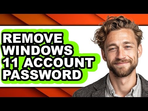 How to Remove Windows 11 Account Password (full Guide)