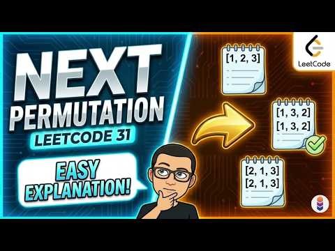 Next Permutation | Brute Force → Optimal Approach | In-Place Algorithm | StackedUp