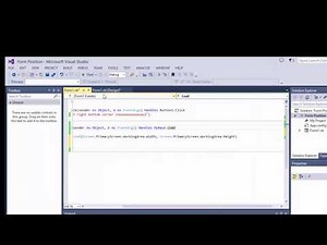 [VB.NET] Position Form at Right Bottom Corner