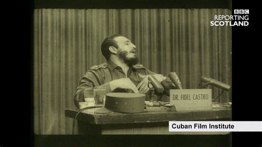 13K views · 218 reactions | A Scottish firm has restored and digitised some of the rarest footage in the world, including a film of Fidel Castro before the Cuban revolution | BBC Scotland News | Facebook