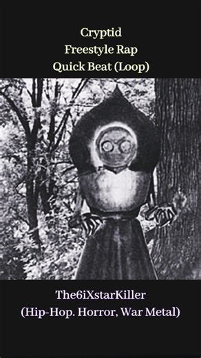 Cryptid Hip-Hop Metal Rap Battle Beat Loop Underground Horror - 6iXstar #hiphop #shorts #horror