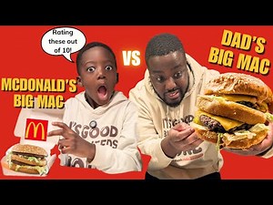 McDonald's Big Mac vs MY Big Mac !