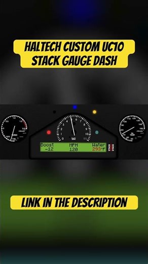 Custom Stack Gauge Uc10 #haltech dash #evo #mitsubishi #race #pri #stack #greddy