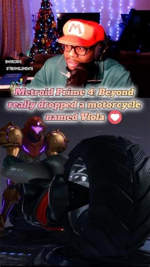 Metroid Prime 4: Beyond really dropped a motorcycle named "Viola"