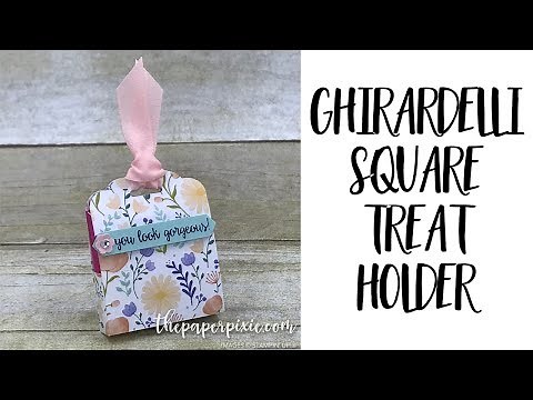 Ghirardelli Square Treat Holder
