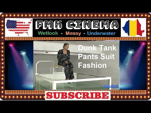 Dunk Tank Pants Suit wetlook