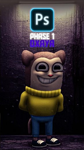 Making Oxaya (Phase 1) in Photoshop | FNF: AnotherBrother