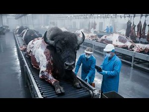 Inside the Bison Hide Workshop: From Wild Raw Skin to Elite Luxury Leather (Full Journey)