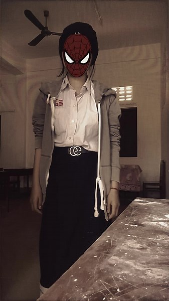 Choreographed Dance Routine in School Uniform