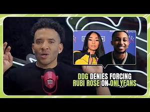 DDG Fires Back | Denies Forcing Rubi Rose on OnlyFans